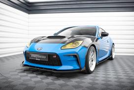 Maxton Design Street Pro Front Splitter V.1 + Flaps Toyota GR86 Mk1 TOGR861CNC-FD1B+FSF1G