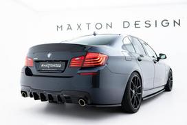 Maxton Design Rear Valance V.2 BMW 5 M-Pack F10 / F11 (Version with two single exhausts) BM-5-10-MPACK-RS2GO_O