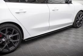 Maxton Design Street Pro Side Skirts Diffusers Ford Focus ST / ST-Line Mk4 FOFO4STCNC-SD1B