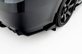 Maxton Design Street Pro Rear Side Splitters + Flaps Subaru Impreza WRX STI Mk3 Facelift SUIM3FWRXSTICNC-RSD1B+RSF1G