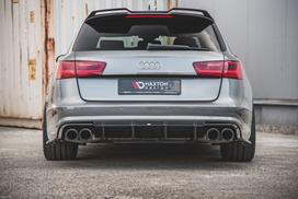 Maxton Design Rear Valance V.1 Audi S6 C7 Facelift AU-S6-C7F-AV-RS1G