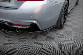 Maxton Design Street Pro Rear Side Splitters BMW 435i Coupe M-Pack F32 BM4F32MPACKCNC-RSD1B
