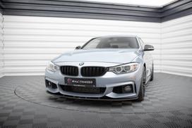 Maxton Design Street Pro Front Splitter BMW 4 Coupe / Gran Coupe / Cabrio M-Pack F32 / F36 / F33 BM4F32MPACKCNC-FD4B