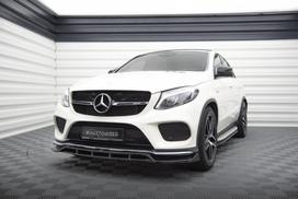 Maxton Design Front Splitter V.2 Mercedes-Benz GLE Coupe 43 AMG / AMG-Line C292 ME-GLE-C292-AMGLINE-FD2G+FD2RG