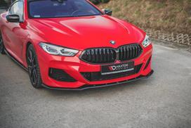 Maxton Design Front Splitter V.1 BMW 8 Coupe G15 / 8 Gran Coupe M-pack G16 BM-M850-G15-FD1G
