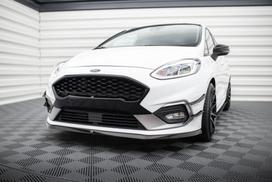 Maxton Design Front Splitter V.6 Ford Fiesta Mk8 ST / ST-Line FO-FI-8-ST-FD3G
