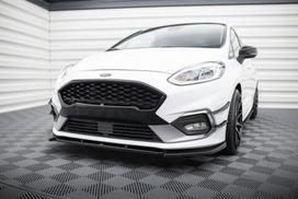 Maxton Design Front Splitter V.7 Ford Fiesta Mk8 ST / ST-Line FO-FI-8-ST-FD4G