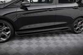 Maxton Design Side Skirts Diffusers V.4 Ford Fiesta Mk8 ST / ST-Line FO-FI-8-ST-SD3G