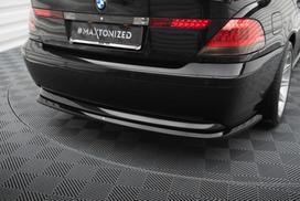 Maxton Design Rear Splitter BMW 7 E65 BM-7-65-RD1G