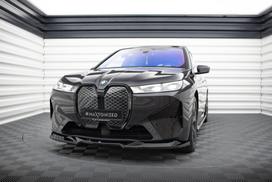 Maxton Design Front Splitter V.2 BMW iX M-Pack i20 BM-IX-1-MPACK-FD2G