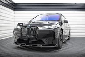 Maxton Design Front Splitter V.1 BMW iX M-Pack i20 BM-IX-1-MPACK-FD1G