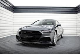 Maxton Design Front Splitter V.1 Audi A7 S-Line C8 / S7 C8 / C8 Facelift / S7 Facelift AU-A7-C8-SLINE-FD1G