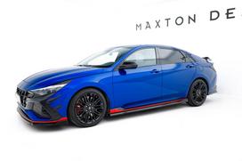 Maxton Design Set of Splitters Hyundai Elantra N Mk7 HY-EL-7-N-SET