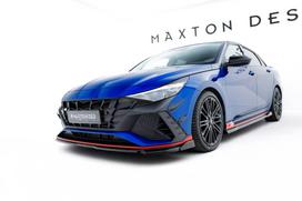 Maxton Design Front Splitter V.1 Hyundai Elantra N Mk7 HY-EL-7-N-FD1G
