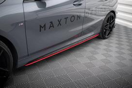 Maxton Design Side Skirts Diffusers V.2 for BMW 1 M-Pack / M135i / 128ti BM-1-40-MPACK-SD2RED