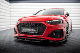 Maxton Design Front Splitter V.2 Audi RS4 B9 Facelift AU-RS4-B9F-FD2G