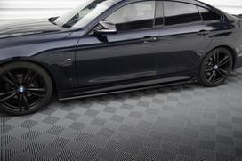 Maxton Design Side Skirts Diffusers V.3 BMW 4 Coupe / Gran Coupe / Cabrio M-Pack F32 / F36 / F33 BM-4-F36-GC-MPACK-SD1G