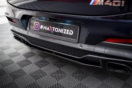 Maxton Design Rear Splitter for BMW X4 M40i G02 BM-X4-02-MPACK-RD1G