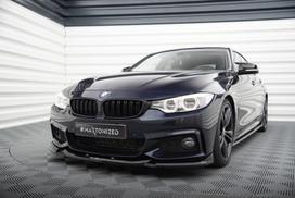 Maxton Design Front Splitter V.6 BMW 4 Coupe / Gran Coupe / Cabrio M-Pack F32 / F36 / F33 BM-4-F36-GC-MPACK-FD2G