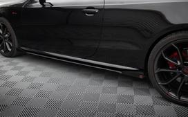 Maxton Design Side Flaps Audi A5 / A5 S-Line / S5 Coupe / Cabrio 8T / 8T Facelift AUS51CNC-SF1G