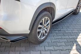 Maxton Design Rear Side Splitters Lexus NX Facelift LE-NX-1F-H-RSD1G