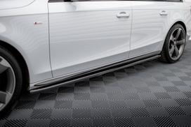 Maxton Design Side Skirts Diffusers V.3 Audi A4 / A4 S-Line / S4 B8 AU-A4-B8F-COMP-SD1G