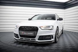 Maxton Design Front Splitter V.2 Audi A4 Competition B8 Facelift AU-A4-B8F-COMP-FD2G
