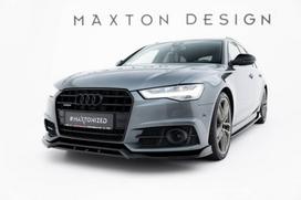 Maxton Design Front Splitter V.3 Audi A6 / A6 C7 S-line/ S6 C7 Facelift AU-A6-C7F-SLINE-FD2G+FD2RG