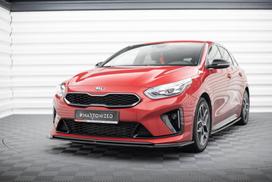 Maxton Design Front Splitter V.3 Kia Ceed GT / GT-Line Mk3 / Proceed Mk1 KI-CE-3-PRO-GT-FD3G