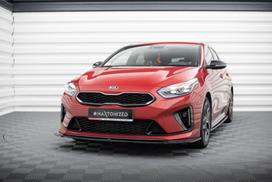 Maxton Design Front Splitter V.1 Kia Ceed GT / GT-Line Mk3 / Proceed Mk1 KI-CE-3-PRO-GT-FD1G