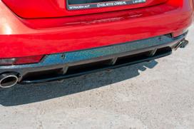 Maxton Design Rear Splitter(with vertical bars) Peugeot 508 Petrol Mk2 PE-508-2-GT-SW-RD1+RD2G
