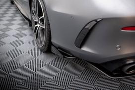 Maxton Design Rear Side Flaps Mercedes-AMG C43 Coupe / Cabrio C205 Facelift / A205 Facelift MEC205F43CCNC-RSF1G