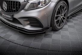 Maxton Design Front Flaps Mercedes-AMG C43 Coupe / Cabrio C205 Facelift / A205 Facelift MEC205F43CCNC-FSF1G