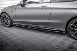 Maxton Design Side Skirts Diffusers Mercedes-AMG C43 Coupe / Cabrio C205 Facelift / A205 Facelift ME-C-205F-43-C-SD1G