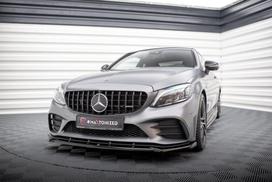 Maxton Design Front Splitter V.2 Mercedes-AMG C43 Coupe / Cabrio / Sedan / Estate C205 / A205 / W205 / S205 Facelift ME-C-205F-43-C-FD2G