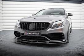 Maxton Design Front Splitter V.2 Mercedes-AMG C63 Sedan / Estate W205 Facelift ME-C-205F-63-FD2G