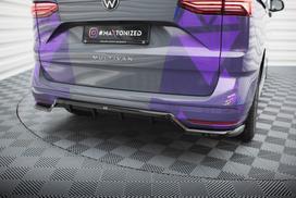 Maxton Design Rear Splitter (with vertical bars) Volkswagen Multivan T7 VW-MU-T7-RD1G+RD2G