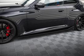Maxton Design Side Skirts Diffusers V.4 BMW M2 G87 BM-M2-G87-SD4G