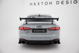 Maxton Design Carbon Spoiler With Upper Swan Mounting Audi A5 / A5 S-Line / S5 / RS5 Coupe F5 / F5 Facelift CF-AU-S5-2F-C-WING5-UPP-245-P