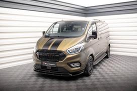 Maxton Design Front Splitter V.2 Ford Transit Custom Mk1 Facelift / Tourneo Custom Mk1 Facelift FO-TOC-1F-FD1G+FD1RG