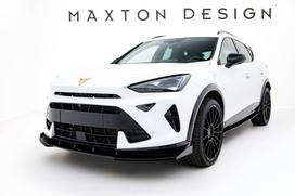 Maxton Design Street Pro Front Splitter + Flaps Cupra Formentor Mk1 Facelift CUFO1FCNC-FD1BRB+FSF1G