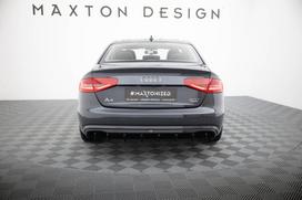 Maxton Design Rear Valance Audi A4 B8 Facelift (Version without exhausts) AU-A4-B8F-RS1G