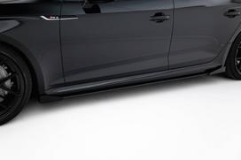 Maxton Design Street Pro Side Skirts Diffusers + Flaps Audi RS5 Sportback F5 AURS52SBCNC-SD1B+SF1G