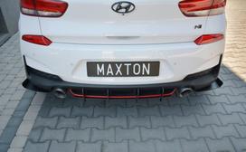 Maxton Design REAR DIFFUSER HYUNDAI I30 Mk3 N HY-I30-3-N-CNC-RS1A