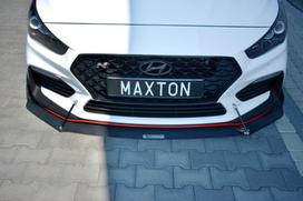 Maxton Design FRONT RACING SPLITTER HYUNDAI I30 Mk3 N HY-I30-3-N-CNC-FD1A