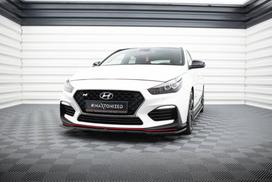Maxton Design Front Splitter V.2 Hyundai I30 N Mk3 Hatchback / Fastback HY-I30-3-N-FD2G