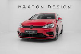 Maxton Design Front Splitter V.5 Volkswagen Golf R / R-Line Mk7 Facelift VW-GO-7F-R-FD5G