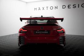 Maxton Design Carbon Spoiler With Upper Swan Mounting + LED BMW M2 G87 CF-BM-M2-G87-WING5-UPP-245-P+LED