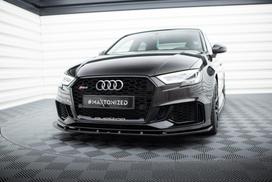 Maxton Design Front Splitter V.1 Audi RS3 8V FL Sedan AU-RS3-8VF-S-FD1G