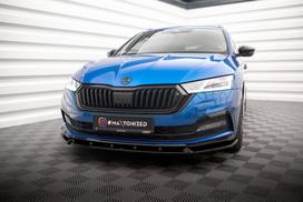 Maxton Design Front Splitter V.1 Skoda Octavia Sportline Mk4 SK-OC-4-SL-K-FD1G